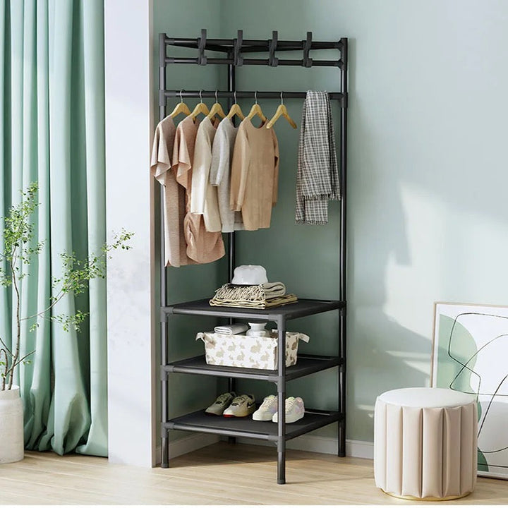 3-trinns frakk oppheng rack Luvikno