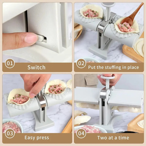 Dobbelt Sides Dumpling Maker Luvikno