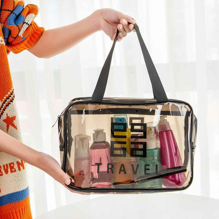 Reise Kosmetikk Bag Organisator Transparent Luvikno