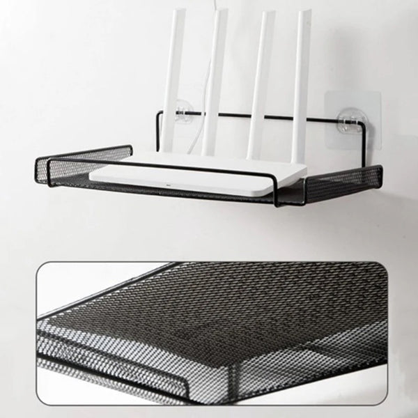 Vegghengt Router Mesh Hylle Luvikno