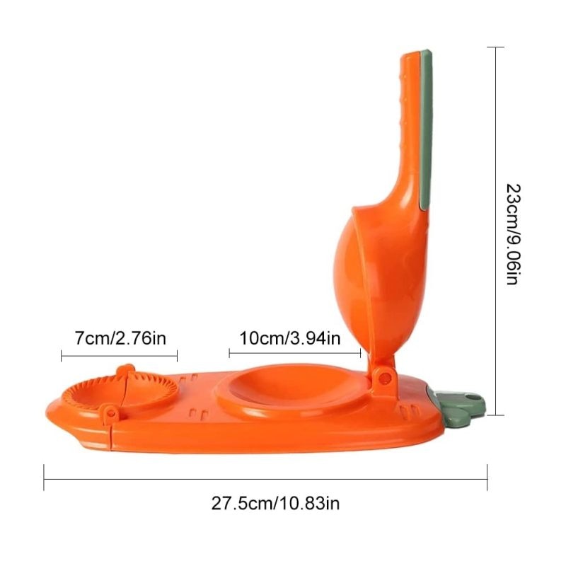 Ny 2 i 1 Dumpling Maker Mold Luvikno