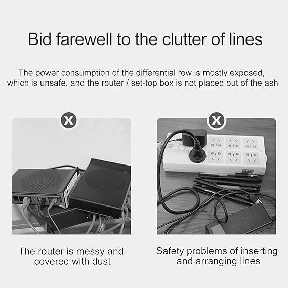 Wifi / Router Oppbevaringsboks Luvikno