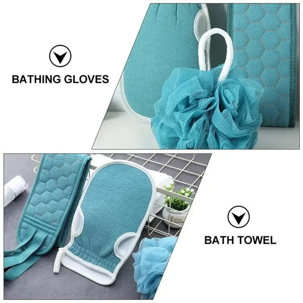 3 Pcs Badehåndkle Sett Luvikno