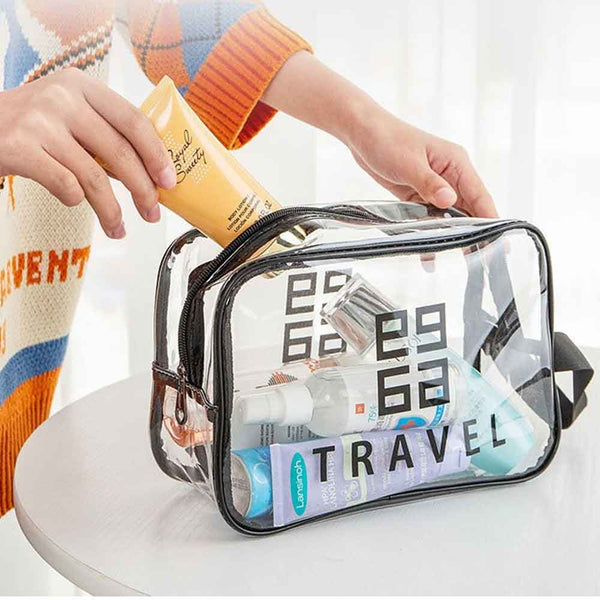 Reise Kosmetikk Bag Organisator Transparent Luvikno