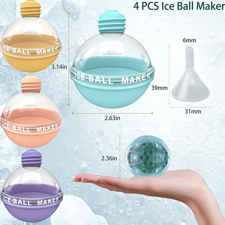 1PC Isball Maker Mold 2.5 Inches Luvikno