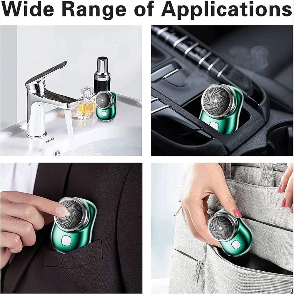Mini elektrisk lomme smertefri barbermaskin (Vanntett) Luvikno