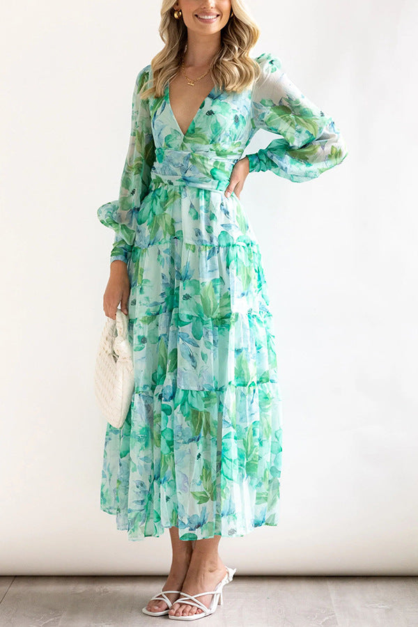 Luvik | Kukka kietaisumekko naisille