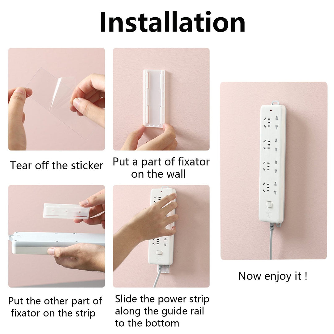 Selvheftende punch-fri kontaktfester holder | Luvikno