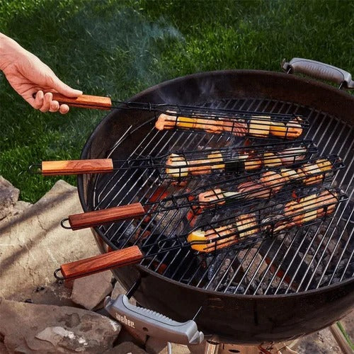 Non Stick BBQ Grilling Basket Luvikno
