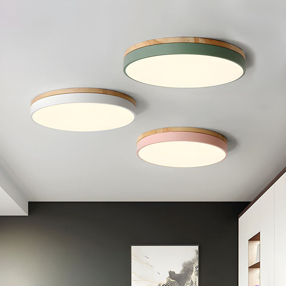 Taklampe Moderne Tre LED Innfelte Fitting Luvikno