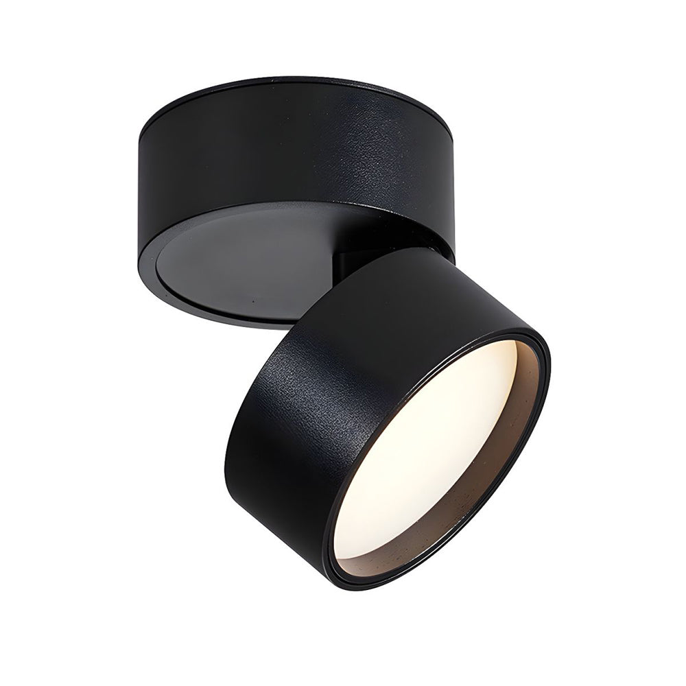 LED taklampe med justerbart spotlight-hode Luvikno
