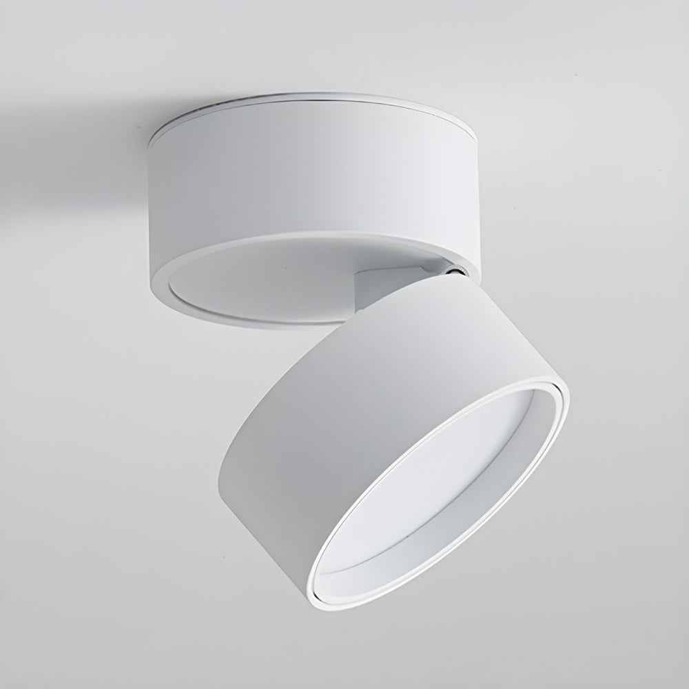 LED taklampe med justerbart spotlight-hode Luvikno