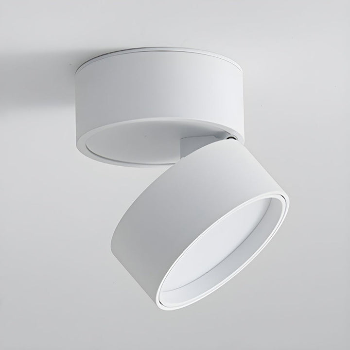 LED taklampe med justerbart spotlight-hode Luvikno