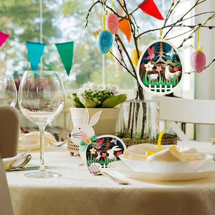 Treasure påske dekorasjon med LED lys | Luvikno