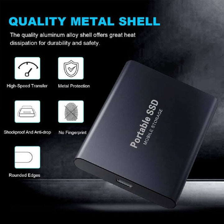 SSD Ekstern Harddisk Harddisk Lagring SSD 1 2 4 8 12 16 32 64 TB Ekstern | Luvikno