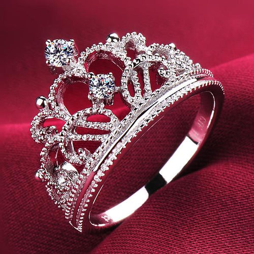 Princess Tiara Ring | Luvikno