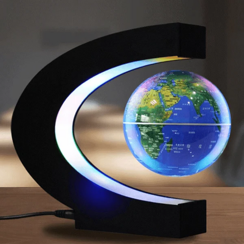 Luvikno | Magnetisk Flytende Globus Med LED Lys