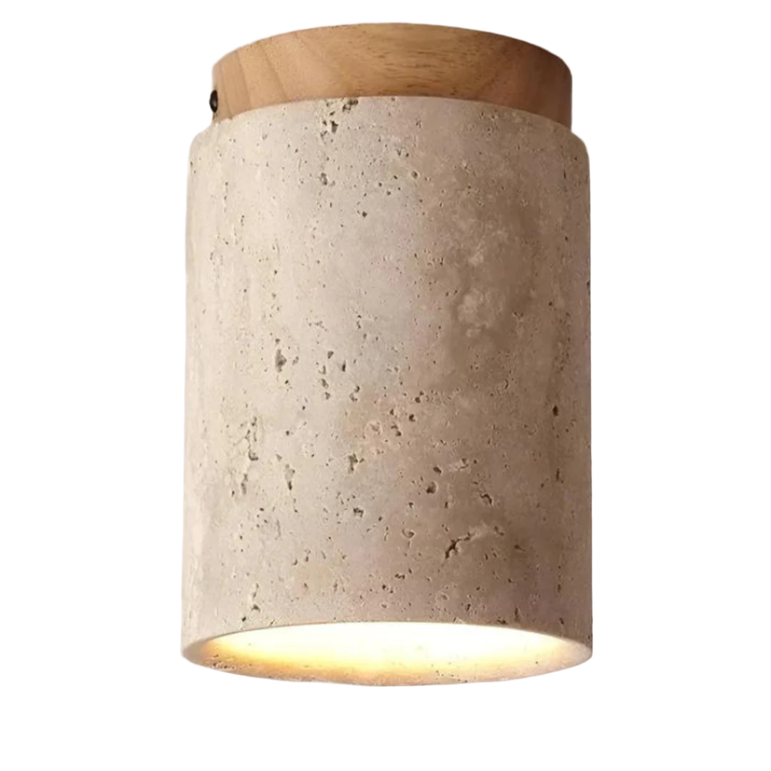 Trendy Rund Japansk Stil Taklampe - ZenLight | Luvikno