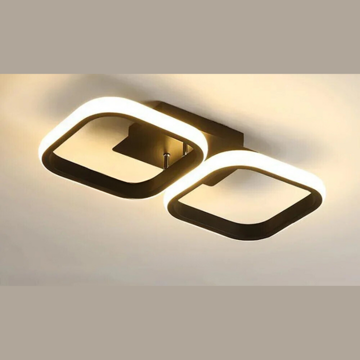 Moderne LED Ring Kroonlås – Minimalistisk Taklampe for Stue og Spiseområde | Luvikno