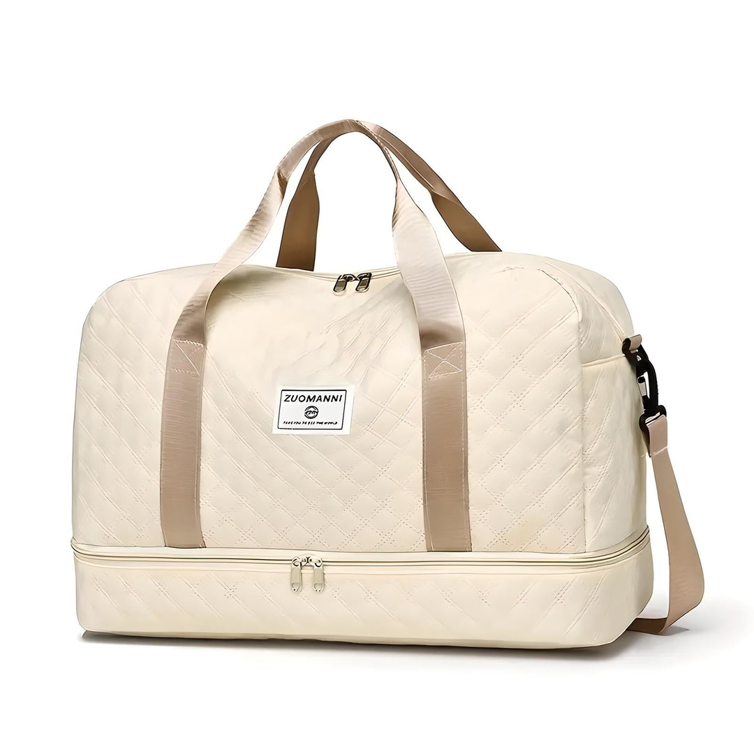 Luvikno | Romslig Weekend Duffel Bag | Vanntett, Multikompartments & Ideal for Korte Turer og Treningsøkter