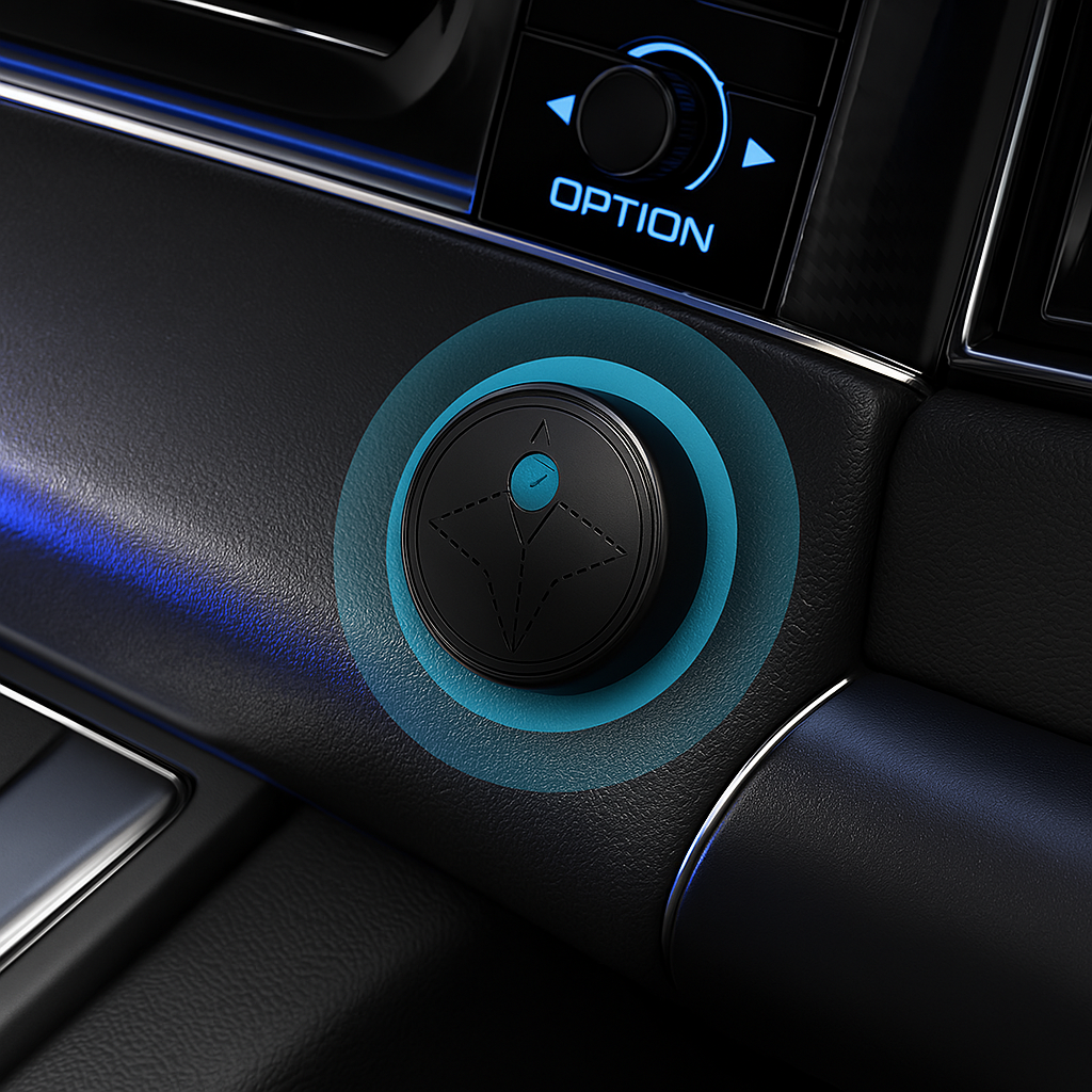 GPS Tracker for Vehicles with Magnetic Mount Bil Tracker Enhet Luvikno