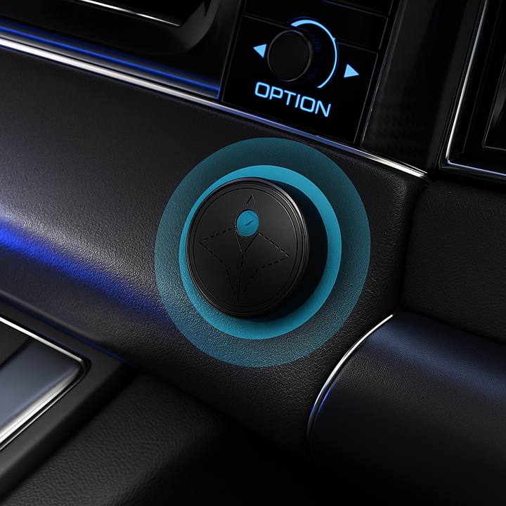 GPS Tracker for Vehicles with Magnetic Mount Bil Tracker Enhet Luvikno
