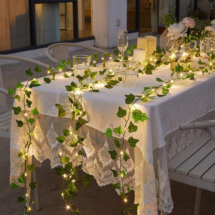 Luvikno | Rheinwing™ Solcelle Rattan LED Lys