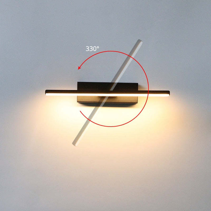 Moderne Enkel Roterbar Vegglampe Luvikno