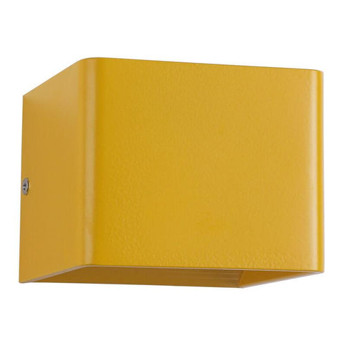 Luvikno | LuminSquare - Quadrat Mini Vegglampe laget av Aluminium