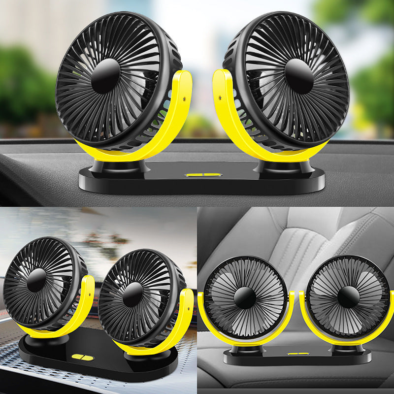 Dual Hurricane Skrivebord Vifte Luvikno