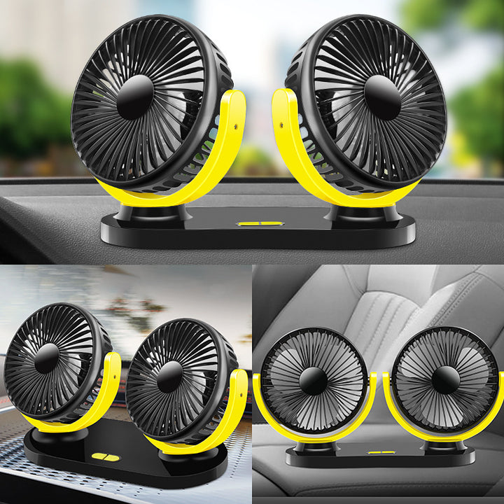 Dual Hurricane Skrivebord Vifte Luvikno