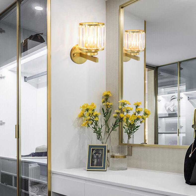 Luvikno | Luksus Krystall Vegglampe for Moderne Interiør – LED Belysning