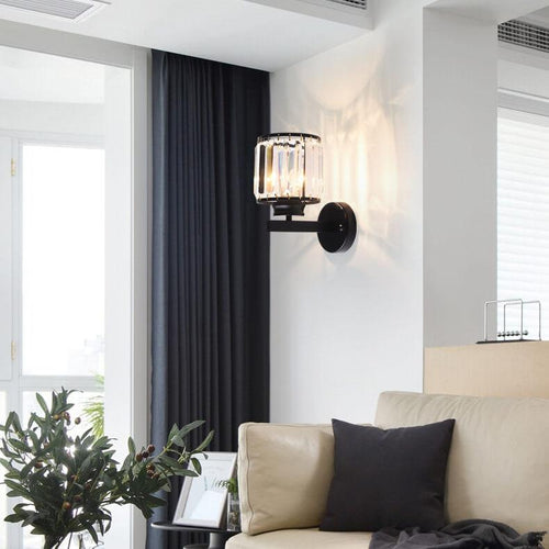 Luvikno | Luksus Krystall Vegglampe for Moderne Interiør – LED Belysning