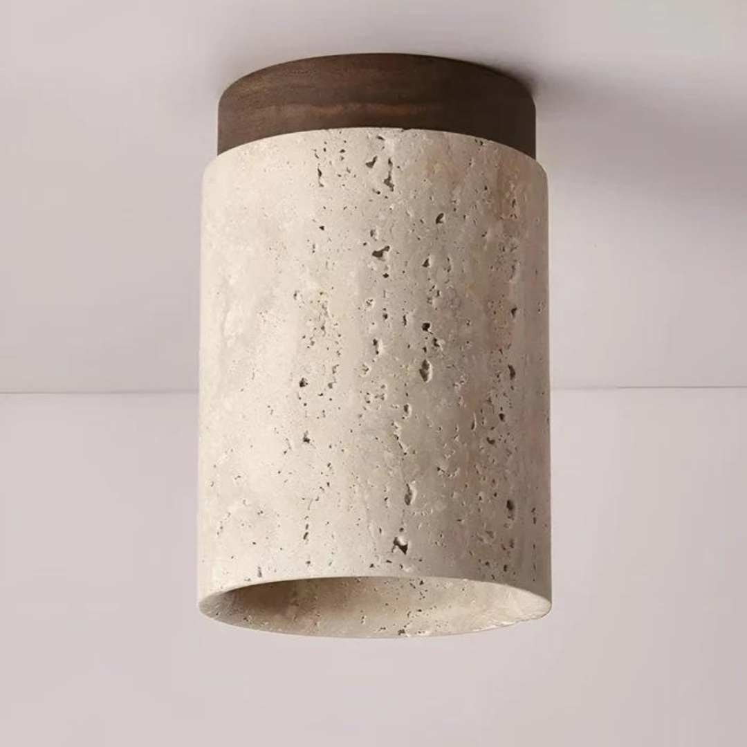 Trendy Rund Japansk Stil Taklampe - ZenLight | Luvikno