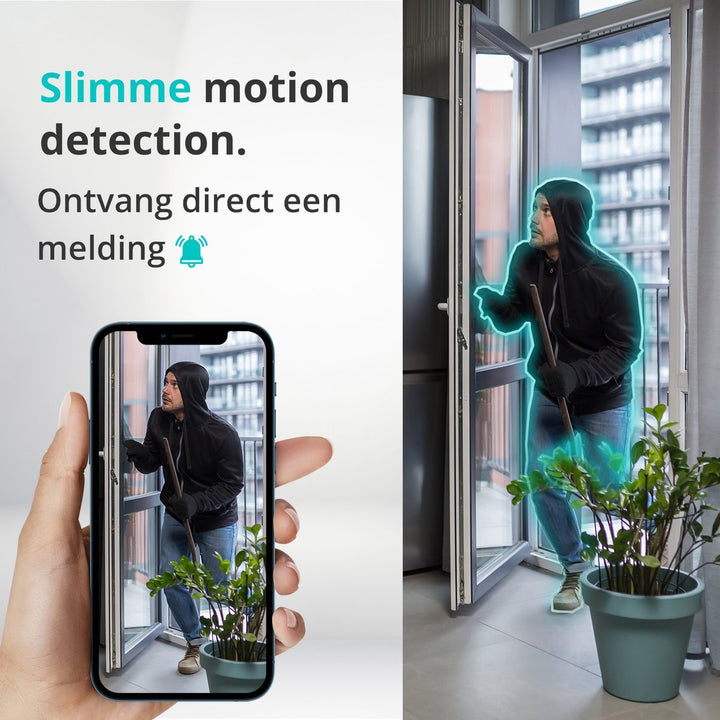 Luvikno | SafetyCam WiFi Kamera - Ultra Kompakt 1080p WiFi Kamera for Maksimal Sikkerhet