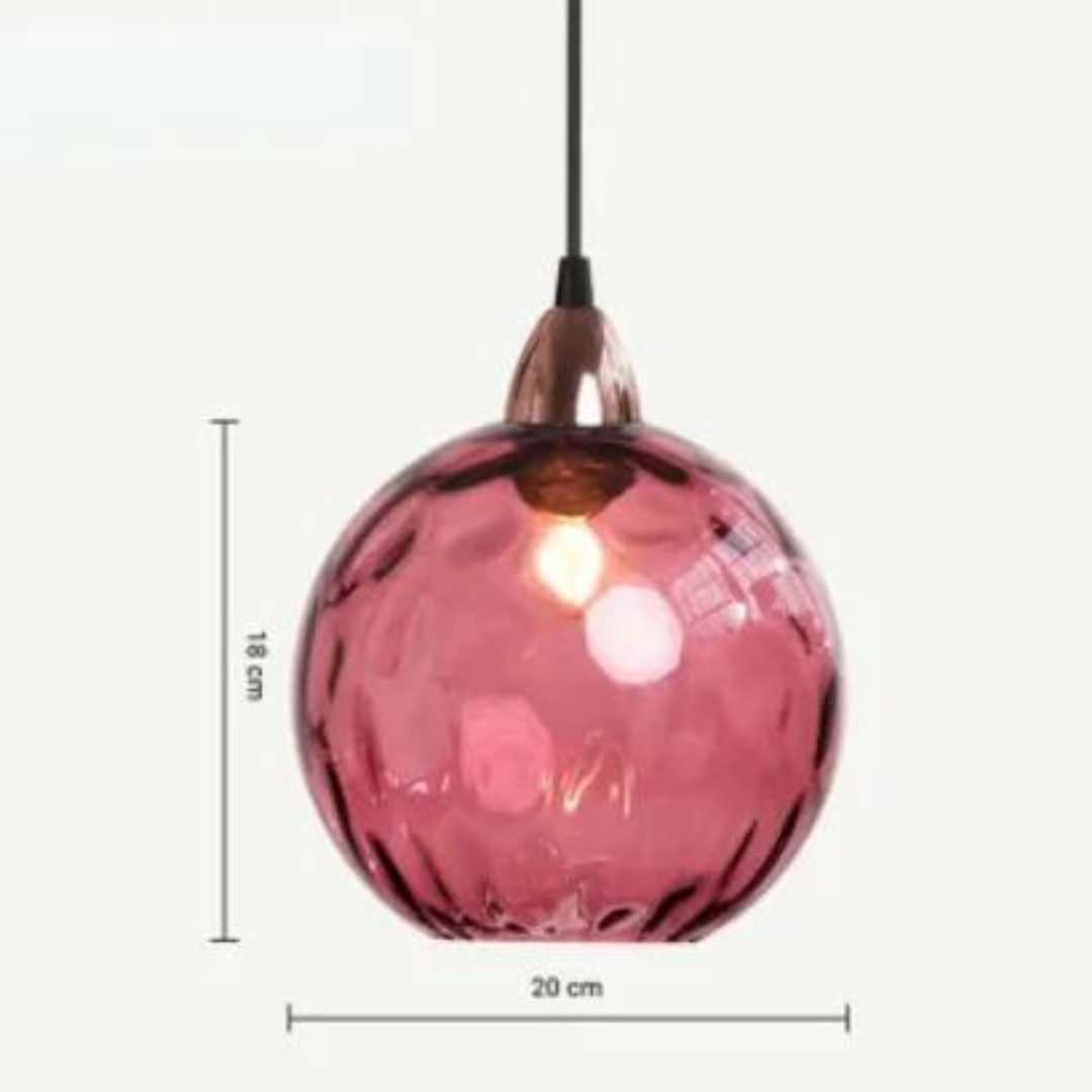 Luvikno | Elegant Glass Sphere Pendant Lamp for Luxury Interiors