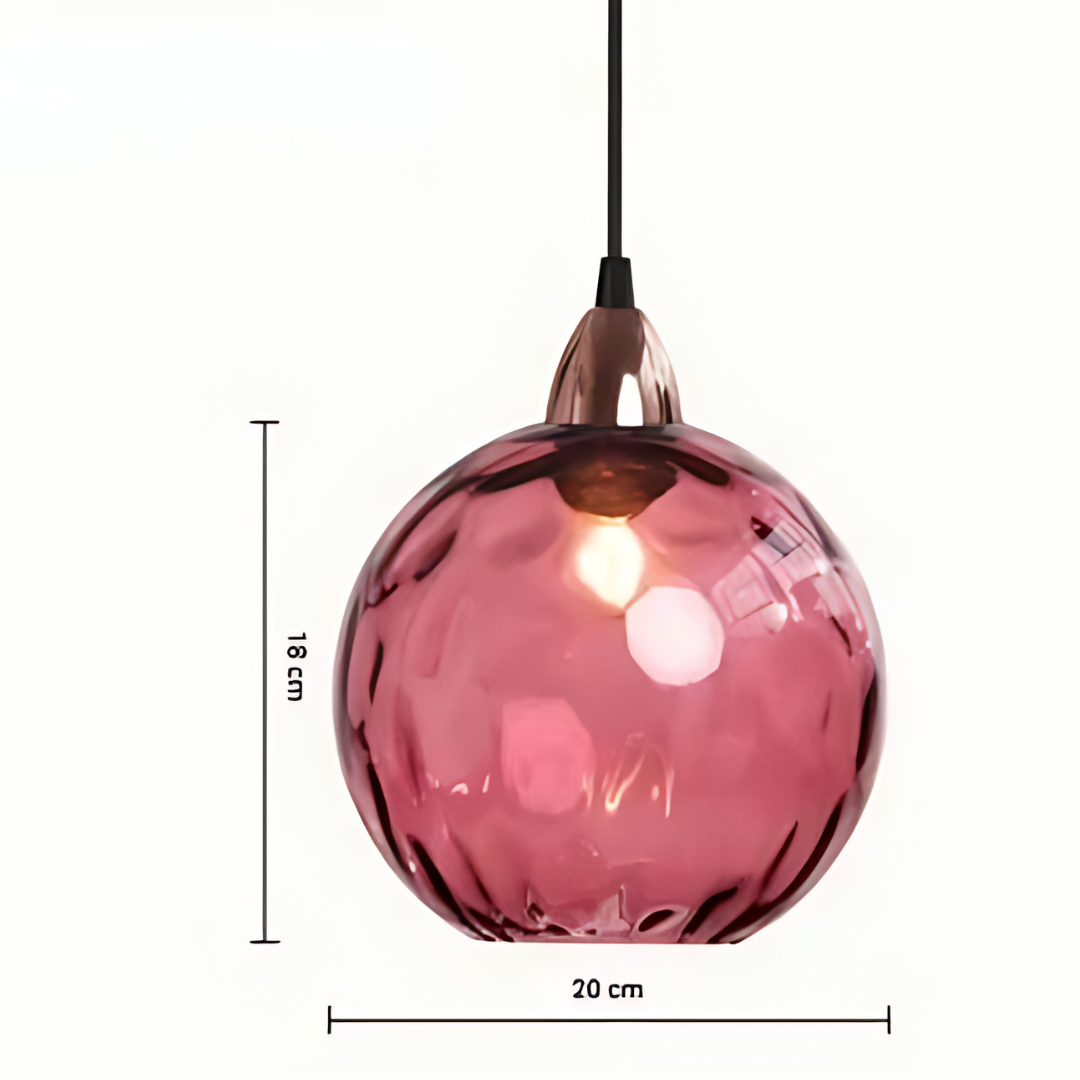 Luvikno | Elegant Glass Sphere Pendant Lamp for Luxury Interiors