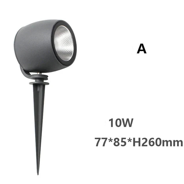 Effektiv LED hage lampe for stilfull utendørs belysning | Luvikno