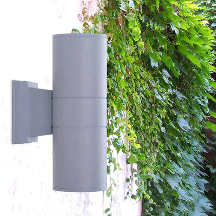 Aluminiums utendørs vegglampe med LED - Moderne belysning for hage og terrasse | Luvikno