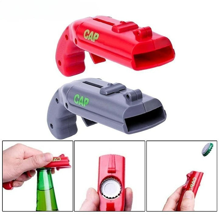 Cap Gun Ølflaskeåpner, Launcher Shooter Ølflaskeåpner | Luvikno