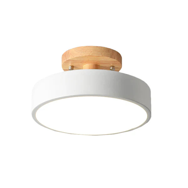 Skandinavisk LED Taklampe - NordWood | Luvikno