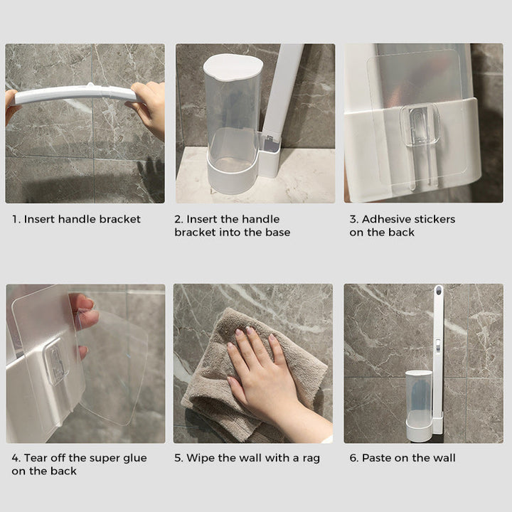 Engangs toalett rengjøringssystem | Luvikno
