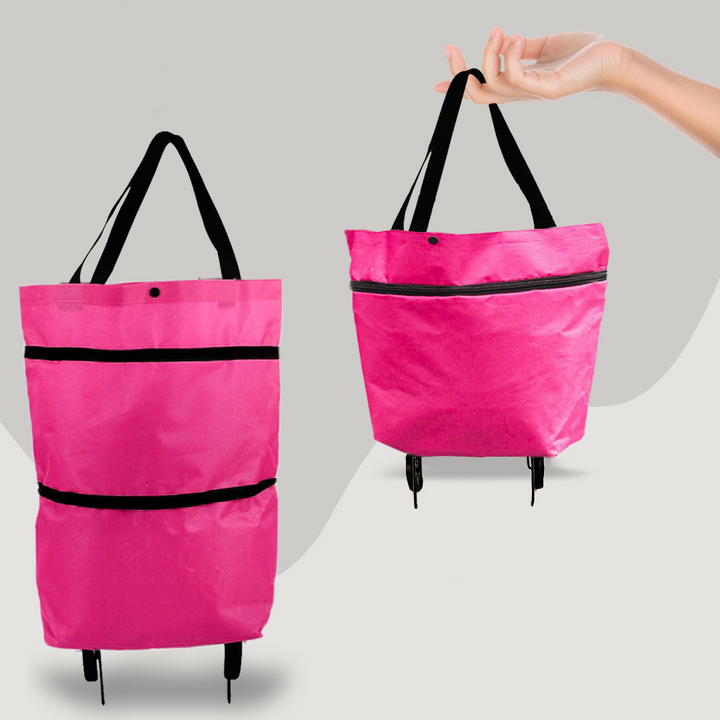 SmartCart - Omstillbare Handleposer med Hjul Luvikno