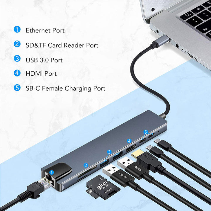 8 I 1 Universal Docking Station | Luvikno