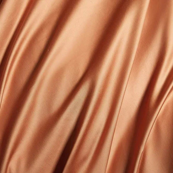Satin Bomull Brodert Sengetøy Sett - Luxora | Luvikno