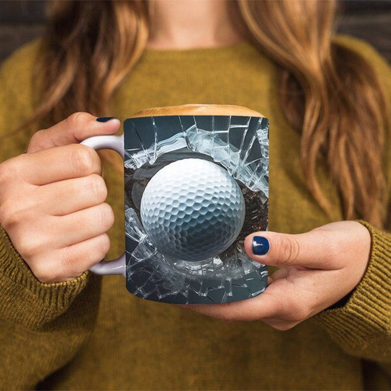 Ball Print Mug | Luvikno