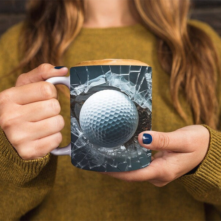 Ball Print Mug | Luvikno