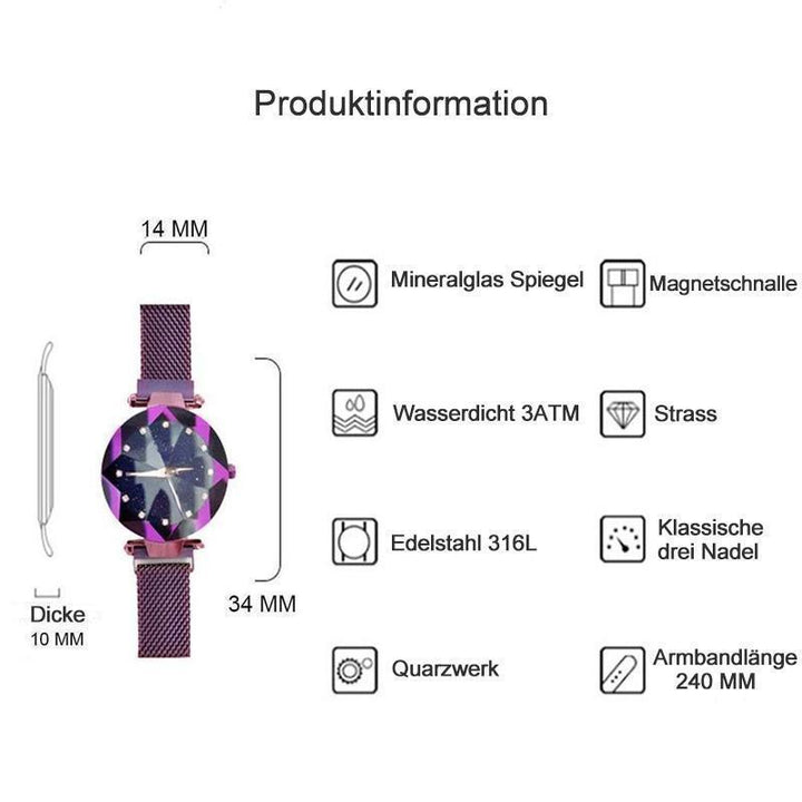 Vannett Starry Sky Jenters Armbåndsur | Luvikno