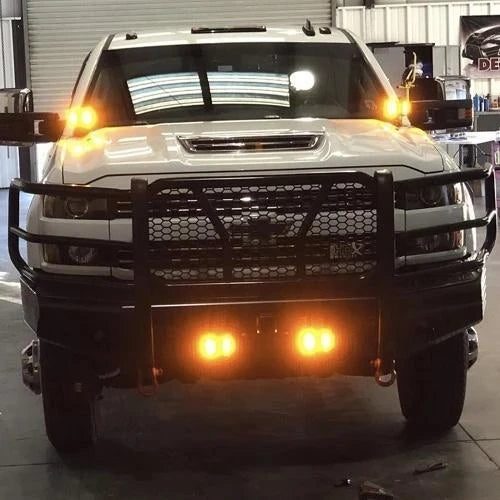 LED strobelys med tre sider for bil | Luvikno