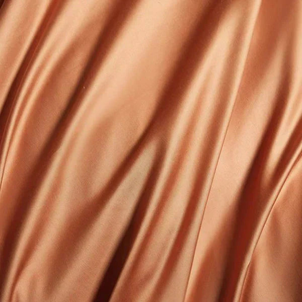 Luvikno | Luksus Satin Kattong Dynetrekk Sett for Soverom
